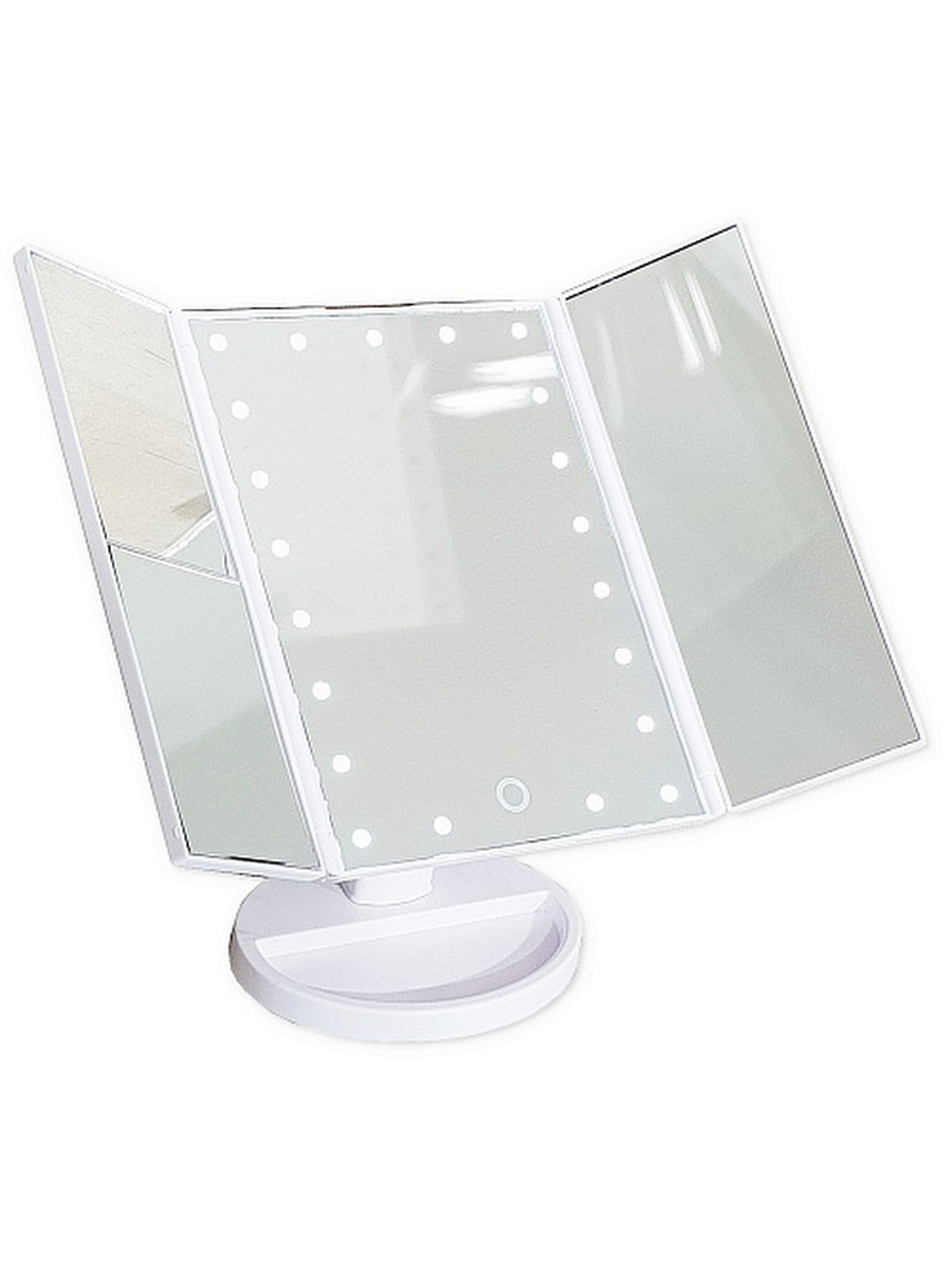 Косметичне дзеркало для макіяжу з підсвічуванням 22 Large LED MirrorП
